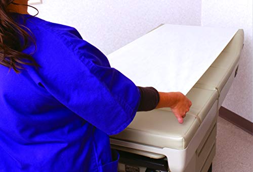 Avalon Papers Exam Table Paper, White, 21" x 125” (Pack of 12) - Barrier Protection – Standard Crepe Paper - Medical Supplies (617)